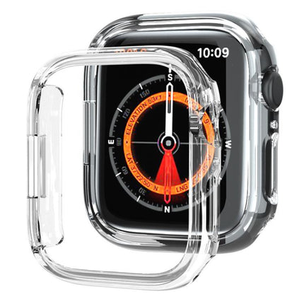 xDfind PC Frosted Hollow Half Coverage Watch Cover, For Apple Watch Ultra 3 / 2 / 1 49mm, For Apple Watch Series 9 / 8 / 7 45mm, For Apple Watch Series 9 / 8 / 7 41mm, For Apple Watch Series 3 / 2 / 1 38mm - DealBuddy