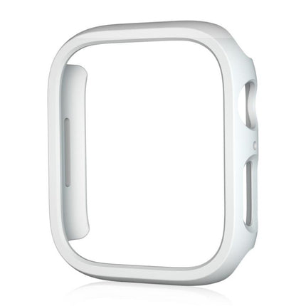 xDfind PC Frosted Hollow Half Coverage Watch Cover, For Apple Watch Series 11 42mm / 10 42mm, For Apple Watch Series 9 / 8 / 7 45mm, For Apple Watch Series 9 / 8 / 7 41mm, For Apple Watch Series 3 / 2 / 1 38mm
