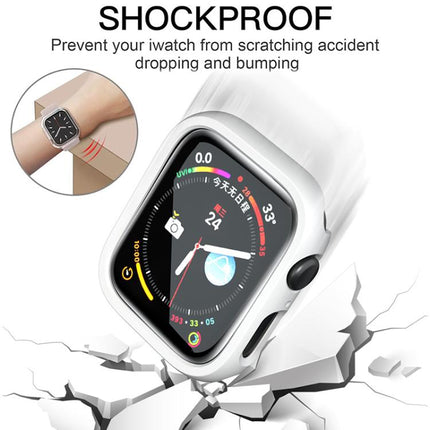 xDfind PC Frosted Hollow Half Coverage Watch Cover, For Apple Watch Series 11 42mm / 10 42mm, For Apple Watch Series 9 / 8 / 7 45mm, For Apple Watch Series 9 / 8 / 7 41mm, For Apple Watch Series 3 / 2 / 1 38mm