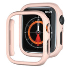 xDfind PC Frosted Hollow Half Coverage Watch Cover, For Apple Watch Series 11 42mm / 10 42mm, For Apple Watch Series 9 / 8 / 7 45mm, For Apple Watch Series 9 / 8 / 7 41mm, For Apple Watch Series 3 / 2 / 1 38mm