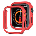 xDfind PC Frosted Hollow Half Coverage Watch Cover, For Apple Watch Series 11 42mm / 10 42mm, For Apple Watch Series 9 / 8 / 7 45mm, For Apple Watch Series 9 / 8 / 7 41mm, For Apple Watch Series 3 / 2 / 1 38mm
