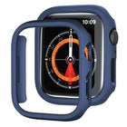 xDfind PC Frosted Hollow Half Coverage Watch Cover, For Apple Watch Series 11 42mm / 10 42mm, For Apple Watch Series 9 / 8 / 7 45mm, For Apple Watch Series 9 / 8 / 7 41mm, For Apple Watch Series 3 / 2 / 1 38mm