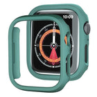 xDfind PC Frosted Hollow Half Coverage Watch Cover, For Apple Watch Series 11 42mm / 10 42mm, For Apple Watch Series 9 / 8 / 7 45mm, For Apple Watch Series 9 / 8 / 7 41mm, For Apple Watch Series 3 / 2 / 1 38mm