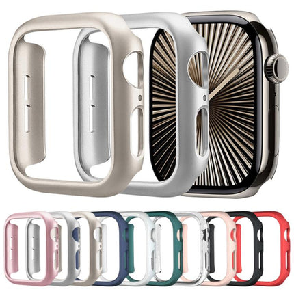 xDfind PC Frosted Hollow Half Coverage Watch Cover, For Apple Watch Series 11 42mm / 10 42mm, For Apple Watch Series 9 / 8 / 7 45mm, For Apple Watch Series 9 / 8 / 7 41mm, For Apple Watch Series 3 / 2 / 1 38mm