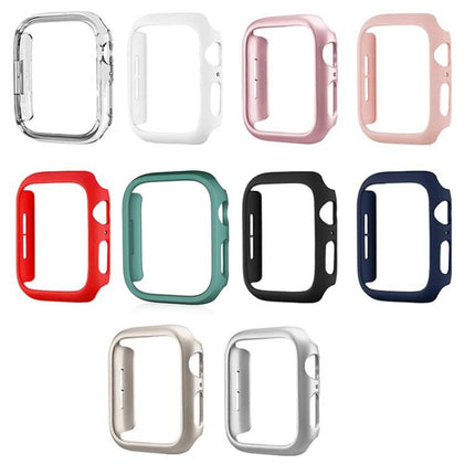 xDfind PC Frosted Hollow Half Coverage Watch Cover, For Apple Watch Series 11 42mm / 10 42mm, For Apple Watch Series 9 / 8 / 7 45mm, For Apple Watch Series 9 / 8 / 7 41mm, For Apple Watch Series 3 / 2 / 1 38mm