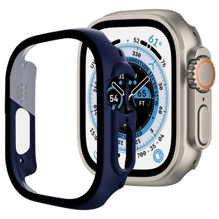 xDfind Tempered Glass Film Integrated PC Watch Cover, For Apple Watch Series 6 / 5 / 4 / SE 44mm, For Apple Watch Series 6 / 5 / 4 / SE 40mm, For Apple Watch Series 11 46mm / 10 46mm, For Apple Watch Series 11 42mm / 10 42mm - DealBuddy