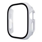 xDfind Tempered Glass Film Integrated PC Watch Cover, For Apple Watch Series 11 42mm / 10 42mm, For Apple Watch Series 9 / 8 / 7 45mm, For Apple Watch Series 9 / 8 / 7 41mm, For Apple Watch Series 3 / 2 / 1 42mm - DealBuddy