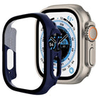 xDfind Tempered Glass Film Integrated PC Watch Cover, For Apple Watch Ultra 3 / 2 / 1 49mm, For Apple Watch Series 9 / 8 / 7 45mm, For Apple Watch Series 9 / 8 / 7 41mm, For Apple Watch Series 3 / 2 / 1 38mm - DealBuddy