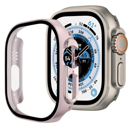 xDfind Tempered Glass Film Integrated PC Watch Cover, For Apple Watch Series 3 / 2 / 1 42mm - DealBuddy