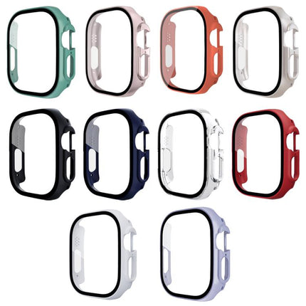 xDfind Tempered Glass Film Integrated PC Watch Cover, For Apple Watch Series 3 / 2 / 1 42mm - DealBuddy