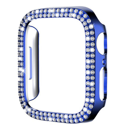 xDfind Double Row Diamond Hollow PC Watch Cover, For Apple Watch Series 6 / 5 / 4 / SE 44mm, For Apple Watch Series 6 / 5 / 4 / SE 40mm, For Apple Watch Series 11 46mm / 10 46mm, For Apple Watch Series 11 42mm / 10 42mm                                 ... - DealBuddy
