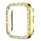 xDfind Double Row Diamond Hollow PC Watch Cover, For Apple Watch Series 9 / 8 / 7 45mm, For Apple Watch Series 9 / 8 / 7 41mm, For Apple Watch Series 3 / 2 / 1 38mm, For Apple Watch Series 3 / 2 / 1 42mm - DealBuddy