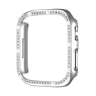 xDfind Single Row Diamond Hollow PC Watch Cover, For Apple Watch Series 11 46mm / 10 46mm, For Apple Watch Series 11 42mm / 10 42mm - DealBuddy