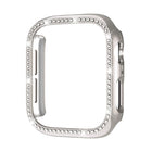 xDfind Single Row Diamond Hollow PC Watch Cover, For Apple Watch Series 11 46mm / 10 46mm, For Apple Watch Series 11 42mm / 10 42mm - DealBuddy