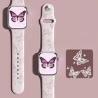 xDfind 3D Laser Engraving Silicone Watch Band, For Apple Watch 42 / 44 / 45 / 46 / 49mm, For Apple Watch 38 / 40 / 41 / S11 42mm - DealBuddy