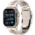 For Apple Watch 46mm / 49mm / 45mm / 44mm / Titanium Orange