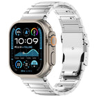 I-shaped Quick-release Safety Clasp Titanium Alloy Watch Band, For Apple Watch 46mm / 49mm / 45mm / 44mm, For Apple Watch 42mm / 41mm / 40mm / 38mm - DealBuddy