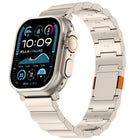 Thick One-bead Magnetic Clasp Titanium Alloy Watch Band, For Apple Watch 46mm / 49mm / 45mm / 44mm, For Apple Watch 42mm / 41mm / 40mm / 38mm - DealBuddy