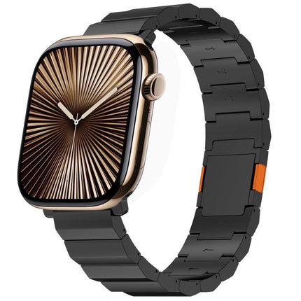 Thick One-bead Magnetic Clasp Titanium Alloy Watch Band, For Apple Watch 46mm / 49mm / 45mm / 44mm, For Apple Watch 42mm / 41mm / 40mm / 38mm - DealBuddy