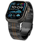 For Apple Watch 42mm / 41mm / 40mm / 38mm / Black Orange