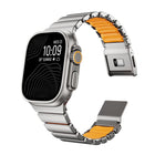 Magnetic Norman Buckle Integrated One-bead Stainless Steel Watch Band, For Apple Watch 46mm / 49mm / 45mm / 44mm - DealBuddy