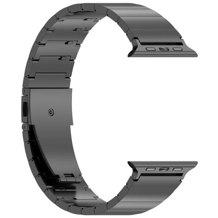 One-bead Quick-release Flat Buckle Titanium Alloy Watch Band, For Apple Watch 46mm / 49mm / 45mm / 44mm, For Apple Watch 42mm / 41mm / 40mm / 38mm - DealBuddy
