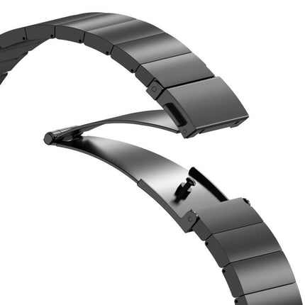 One-bead Quick-release Flat Buckle Titanium Alloy Watch Band, For Apple Watch 46mm / 49mm / 45mm / 44mm, For Apple Watch 42mm / 41mm / 40mm / 38mm - DealBuddy