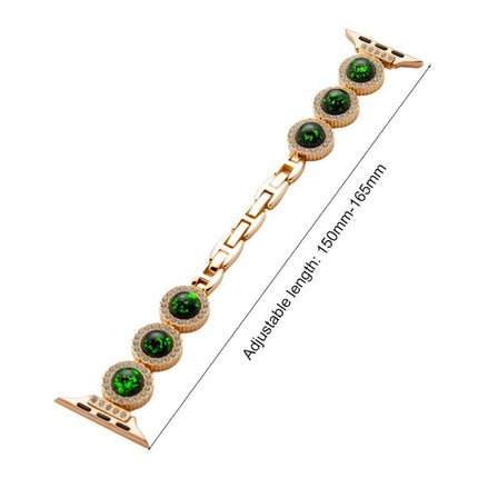 xDfind Sparkling Diamond Jewelry Metal Watch Band, For Apple Watch 42 / 44 / 45 / 46 / 49mm, For Apple Watch 38 / 40 / 41 / S11 42mm - DealBuddy