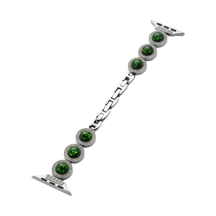 xDfind Sparkling Diamond Jewelry Metal Watch Band, For Apple Watch 42 / 44 / 45 / 46 / 49mm, For Apple Watch 38 / 40 / 41 / S11 42mm - DealBuddy