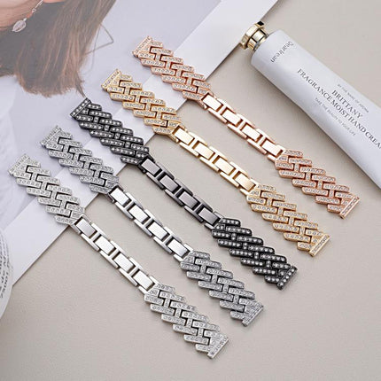 xDfind Drilled Twill H-shaped Metal Watch Band, For Apple Watch 42 / 44 / 45 / 46 / 49mm, For Apple Watch 38 / 40 / 41 / S11 42mm - DealBuddy