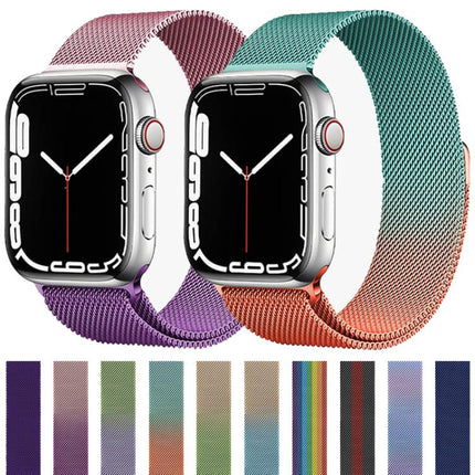 xDfind Milanese Loop Magnetic Stainless Steel Watch Band, For Apple Watch 42 / 44 / 45 / 46 / 49mm, For Apple Watch 38 / 40 / 41 / S11 42mm - DealBuddy
