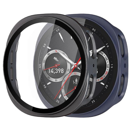xDfind Tempered Film Integrated Frosted PC Watch Protective Cover, For Samsung Galaxy Watch8 44mm, For Samsung Galaxy Watch8 40mm - DealBuddy
