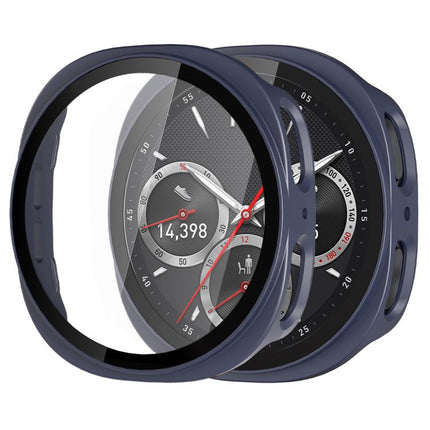 xDfind Tempered Film Integrated Frosted PC Watch Protective Cover, For Samsung Galaxy Watch8 44mm, For Samsung Galaxy Watch8 40mm - DealBuddy