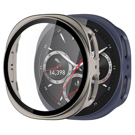xDfind Tempered Film Integrated Frosted PC Watch Protective Cover, For Samsung Galaxy Watch8 44mm, For Samsung Galaxy Watch8 40mm - DealBuddy