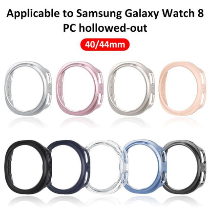 xDfind PC Hollow Half Coverage Watch Cover, For Samsung Galaxy Watch8 Classic 46mm, For Samsung Galaxy Watch8 44mm, For Samsung Galaxy Watch8 40mm - DealBuddy