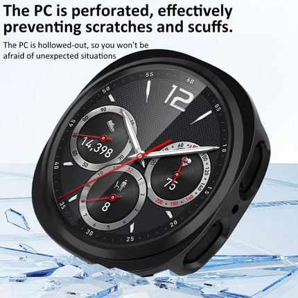 xDfind PC Hollow Half Coverage Watch Cover, For Samsung Galaxy Watch8 Classic 46mm, For Samsung Galaxy Watch8 44mm, For Samsung Galaxy Watch8 40mm - DealBuddy
