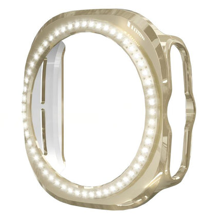 xDfind Single Row Diamond Hollow PC Watch Cover, For Samsung Galaxy Watch Ultra 47mm / Ultra 2025 - DealBuddy