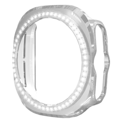 xDfind Single Row Diamond Hollow PC Watch Cover, For Samsung Galaxy Watch Ultra 47mm / Ultra 2025 - DealBuddy