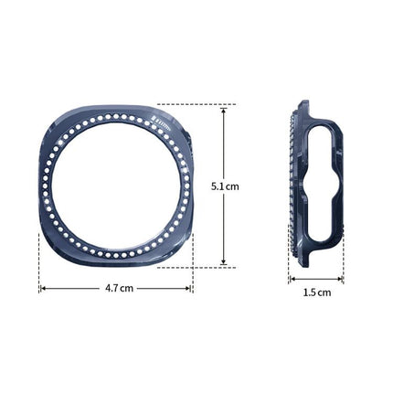 xDfind Single Row Diamond Hollow PC Watch Cover, For Samsung Galaxy Watch Ultra 47mm / Ultra 2025 - DealBuddy