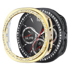 xDfind Single Row Diamond Hollow PC Watch Cover, For Samsung Galaxy Watch8 44mm, For Samsung Galaxy Watch8 40mm - DealBuddy