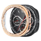xDfind Single Row Diamond Hollow PC Watch Cover, For Samsung Galaxy Watch8 44mm, For Samsung Galaxy Watch8 40mm - DealBuddy