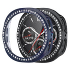 xDfind Single Row Diamond Hollow PC Watch Cover, For Samsung Galaxy Watch8 44mm, For Samsung Galaxy Watch8 40mm - DealBuddy