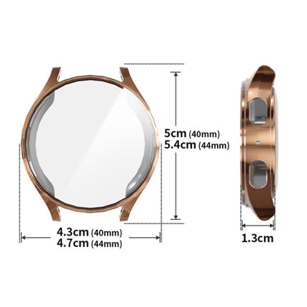 xDfind Tempered Film Integrated TPU Watch Cover, For Samsung Galaxy Watch7 44mm, For Samsung Galaxy Watch7 40mm - DealBuddy