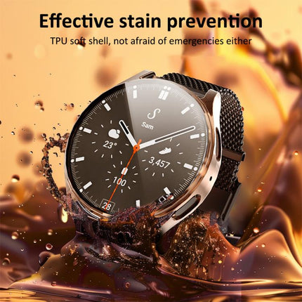 xDfind Tempered Film Integrated TPU Watch Cover, For Samsung Galaxy Watch7 44mm, For Samsung Galaxy Watch7 40mm - DealBuddy