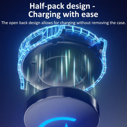 xDfind Tempered Film Integrated TPU Watch Cover, For Samsung Galaxy Watch7 44mm, For Samsung Galaxy Watch7 40mm - DealBuddy