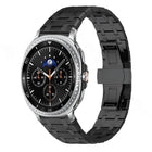Butterfly Buckle Titanium Alloy Watch Band, For Samsung Galaxy Watch Ultra 47mm / Ultra 2025, For Samsung Galaxy Watch8 / Watch8 Classic - DealBuddy