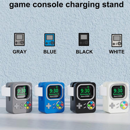 For Apple Watch ZX-ZJ01 Retro Game Console Silicone Charging Stand Base - DealBuddy