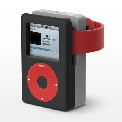 For Apple Watch ZX-ZJ04 MP3-Style Silicone Charging Stand Base - DealBuddy
