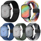 5 Pack xDfind Magnetic Buckle Loop Woven Watch Band, For Apple Watch 42 / 44 / 45 / 46 / 49mm, For Apple Watch 38 / 40 / 41 / S11 42mm - DealBuddy
