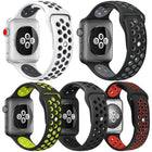5 Pack xDfind Two Color Silicone Sports Watch Band, For Apple Watch 42 / 44 / 45 / 46 / 49mm, For Apple Watch 38 / 40 / 41 / S11 42mm - DealBuddy